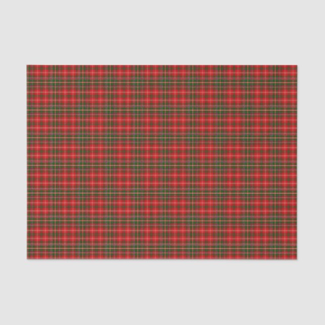 Papier Mousseline Clan MacDougall Tartan (Recto)