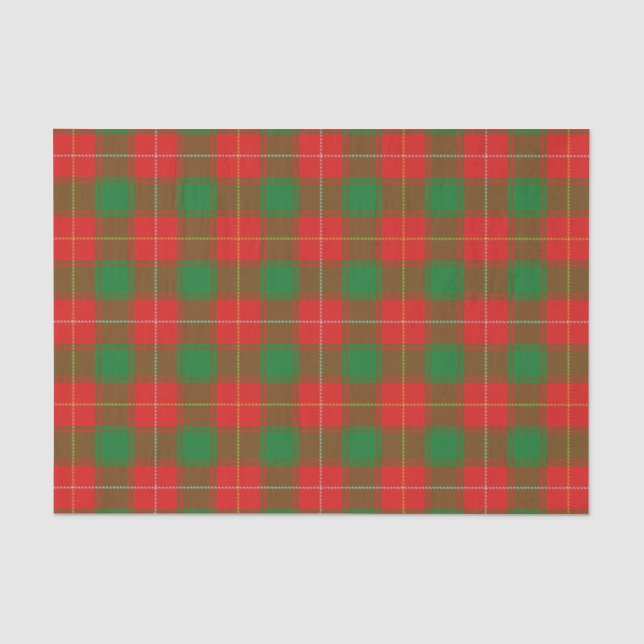 Papier Mousseline Clan MacFie Tartan (Recto)