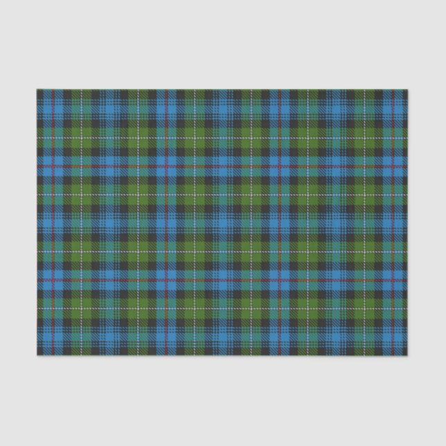 Papier Mousseline Clan MacKenzie Tartan (Recto)
