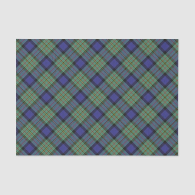 Papier Mousseline Clan MacLaren Tartan (Recto)