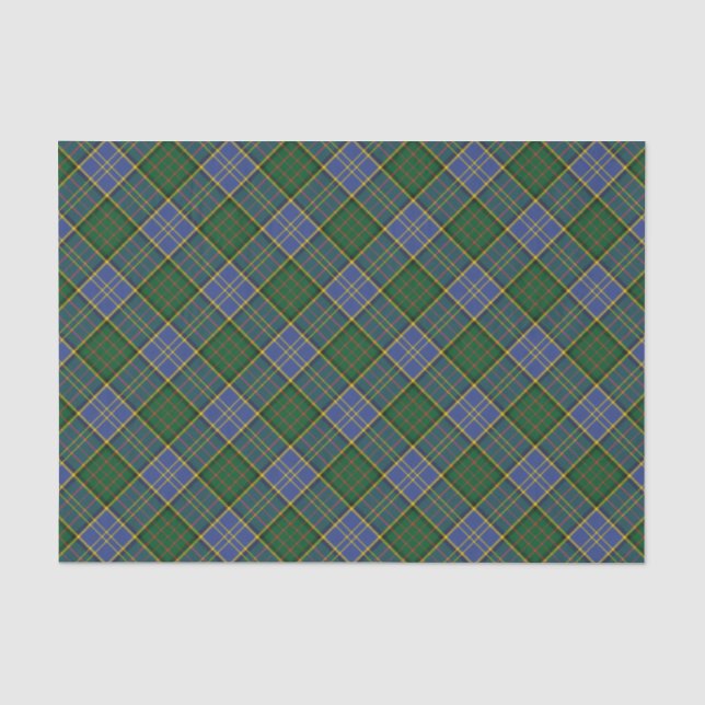 Papier Mousseline Clan MacMillan Chasse Tartan (Recto)