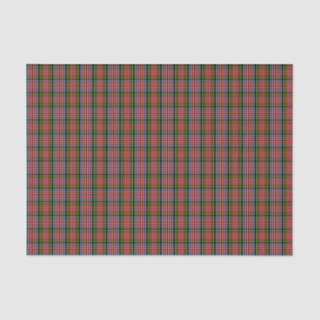 Papier Mousseline Clan MacPherson Tartan (Recto)