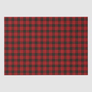 Papier Mousseline Clan MacQueen Tartan