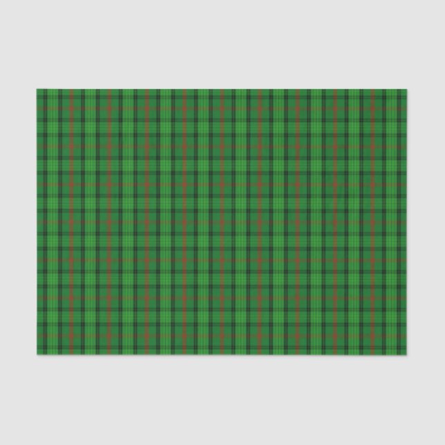 Papier Mousseline Clan Ross Tartan (Recto)