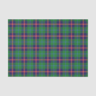 Papier Mousseline Clan Young Tartan
