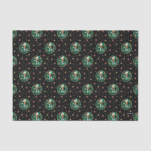 Papier Mousseline Clark Griswold Motif de la couronne de Noël