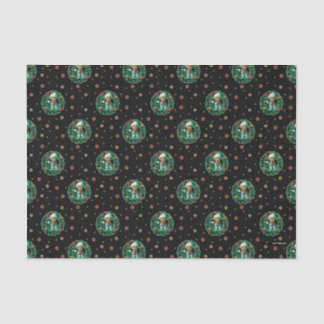 Papier Mousseline Clark Griswold Motif de la couronne de Noël