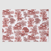 Classé élégant Rustique Cheval Rouge Country Toile