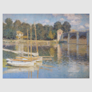 Papier Mousseline Claude Monet - Le Pont d'Argenteuil