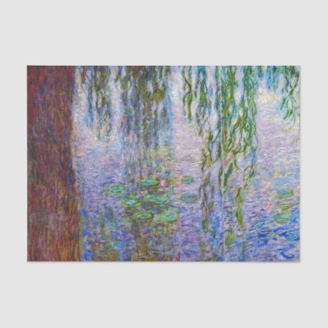 Papier Mousseline Claude Monet - Lys d'eau (Recto)