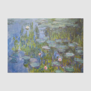 Papier Mousseline Claude Monet Nymphéas 1915 Art Impressionniste