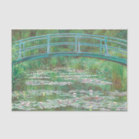 Claude Monet pont de football japonais. Impression