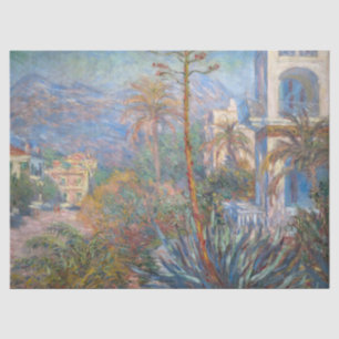 Papier Mousseline Claude Monet - Villas à Bordighera