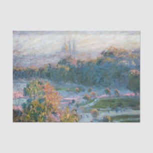 Papier Mousseline Claude Monet - Vue des Tuileries, étude