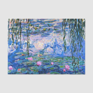 Papier Mousseline Claude Monet - Water Lilies, 1919,