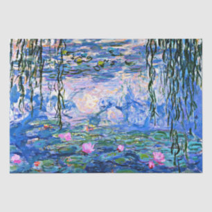 Papier Mousseline Claude Monet - Water Lilies, 1919,
