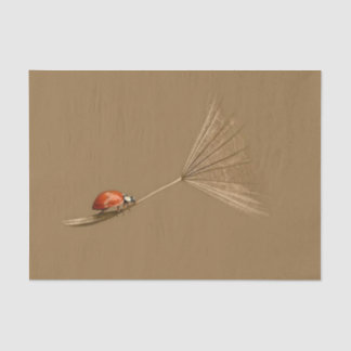 Papier Mousseline Coccinelle