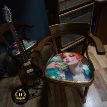 Cocktail Retro Tropical Lime Decoupage