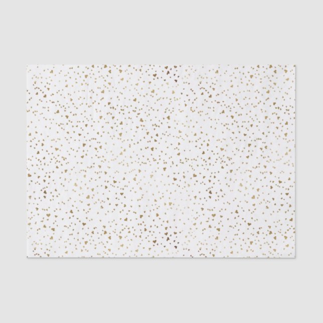 Papier Mousseline Coeur d'or (Recto)