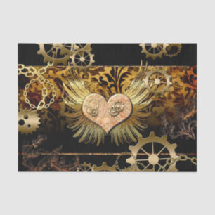 Papier Mousseline Coeur vapeur