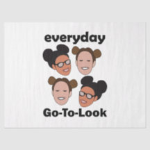 Coiffure Space Buns Mode Quotidienne Aller-Retour