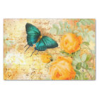 Collage papillon vintage