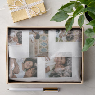 Papier Mousseline Collage photo de vacances Moments Joyeux modernes