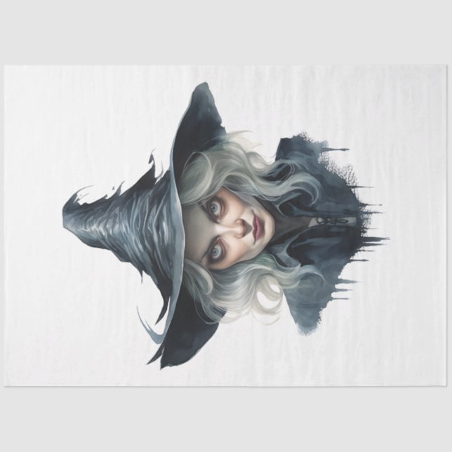 Papier Mousseline Collection de design Halloween Vintage 9 (Recto)