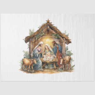 Papier Mousseline Collection Design Nativité 5