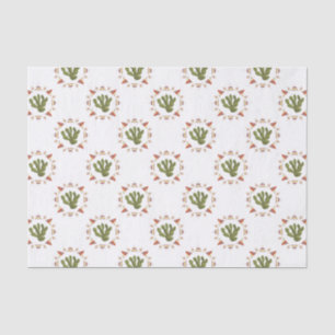 Papier Mousseline Collection Llamarama Cercle de cactus