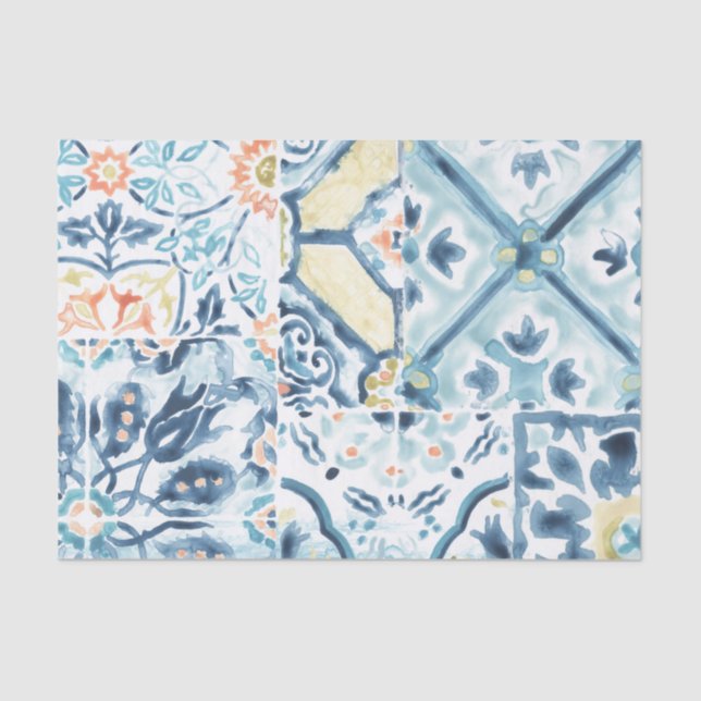 Papier Mousseline Collection Medallion Medley (Recto)