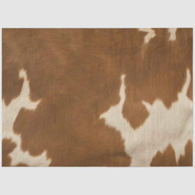 Papier Mousseline Collection moderne Vache Faux Cuir Élégante (Recto)