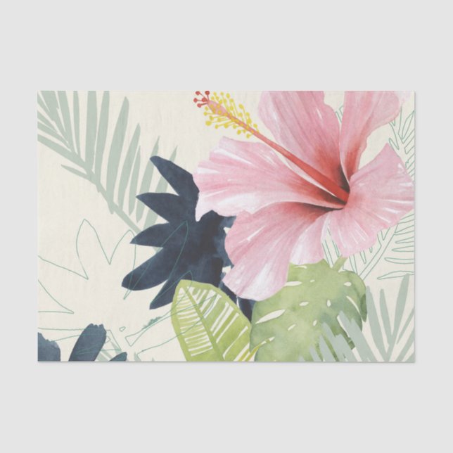 Papier Mousseline Collection Tropical Punch (Recto)