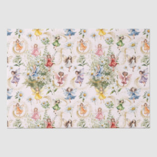 Papier Mousseline Coloré Magique Cute Floral Fées Parties scintillan