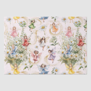 Papier Mousseline Coloré Magique Cute Floral Fées Parties scintillan