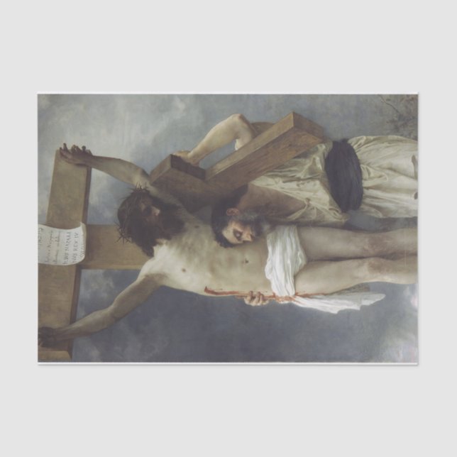 Papier Mousseline Compassion de William Bouguereau (Recto)