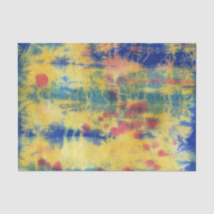 Papier Mousseline Composition #5 en colorant de cravate par Michael