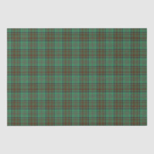 Papier Mousseline Comté d'Irlande Dublin Tartan