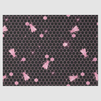 Papier Mousseline Conception de la série Honeycomb Glam rose #10