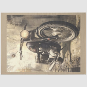 Papier Mousseline Conception de la série moto vintage #6