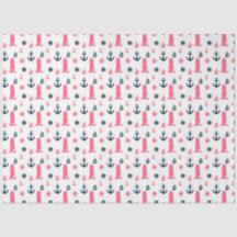 Conception de la série nautique rose et marine 3