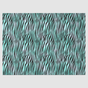 Papier Mousseline Conception de la série Safari Turquoise 15
