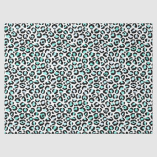 Papier Mousseline Conception de la série Safari Turquoise 17