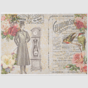 Papier Mousseline Conception de la série Victorian Emphasis 24