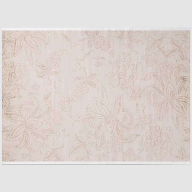 Papier Mousseline Conception de série chic Shabby Victorien 7 (Recto)