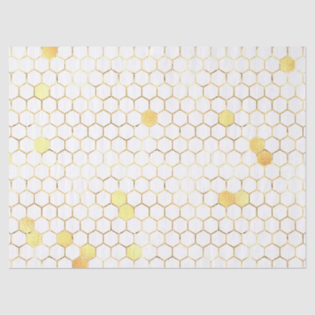 Papier Mousseline Conception des séries tournesol et abeille Cinq (Recto)