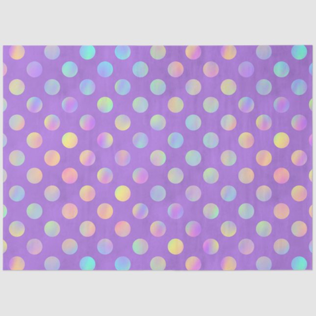 Papier Mousseline Conception des séries Violet et Arcs-en-ciel 8 (Recto)