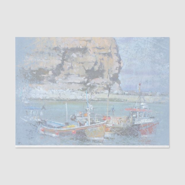 Papier Mousseline Conception portuaire nautique série 6 (Recto)