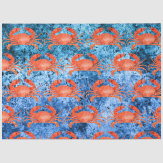 Papier Mousseline Conception Vagues Nautiques 2