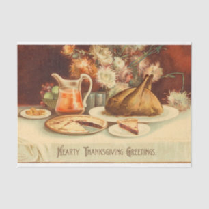 Papier Mousseline Conception vintage de la série Mix Thanksgiving 8